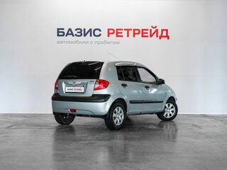 2006 Hyundai Getz I Рестайлинг, серебристый, 449000 рублей, вид 5