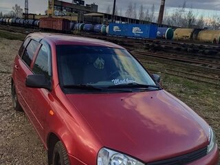 2010 Lada (ВАЗ) Kalina I, красный, 205000 рублей, вид 5