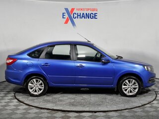 2022 Lada (ВАЗ) Granta I Рестайлинг, синий, 680000 рублей, вид 4