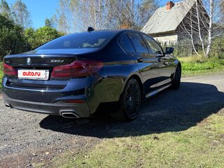 2018 BMW 5 серии 530d xDrive VII (G30/G31/G38), чёрный, 4100000 рублей, вид 5
