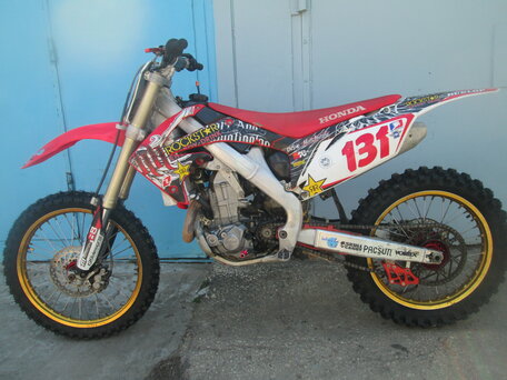 2012 Honda CRF 450R, красный, 310000 рублей, вид 4