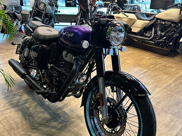 2026 Royal Enfield Goan Classic 350, фиолетовый, 529000 рублей - вид 8