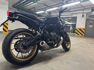 2023 Yamaha XSR700, чёрный, 819000 рублей, вид 2