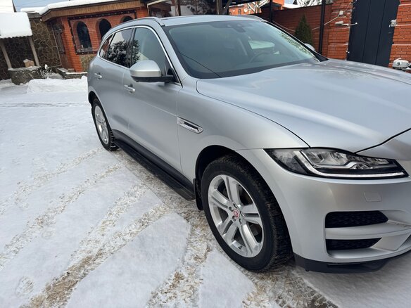 2018 Jaguar F-Pace I, серебристый, 4500000 рублей