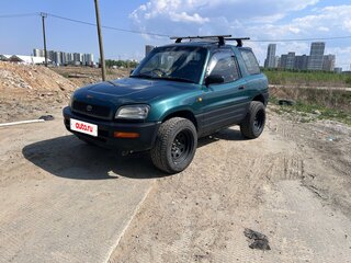 1996 Toyota RAV4 I (XA10), зелёный, 400000 рублей, вид 5