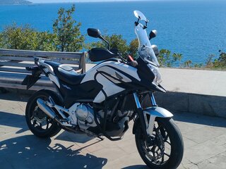 2013 Honda NC 700X, белый, 650000 рублей, вид 2