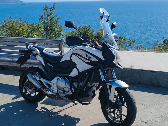 2013 Honda NC 700X, белый, 650000 рублей - вид 1