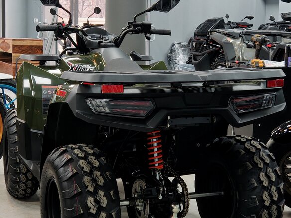 2024 Loncin XWolf 200, зелёный - вид 6