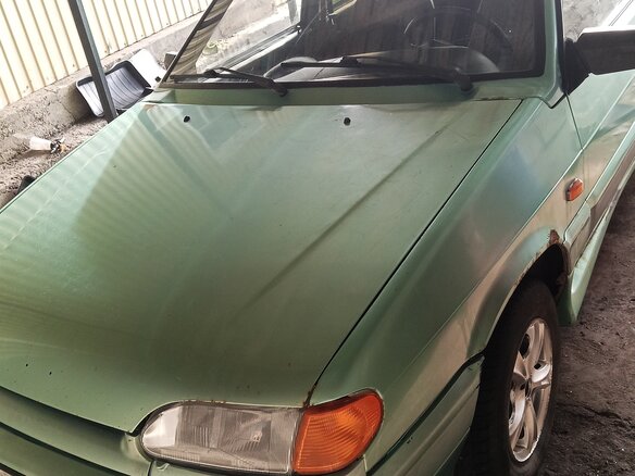 2003 Lada (ВАЗ) 2115, зелёный, 98000 рублей