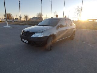 2010 Renault Logan I Рестайлинг, бежевый, 245000 рублей, вид 2