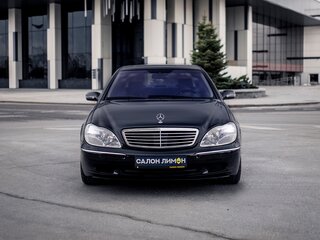 2002 Mercedes-Benz S-Класс 600 Long IV (W220), чёрный, 9800000 рублей, вид 2
