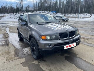 2003 BMW X5 3.0i I (E53) Рестайлинг, серый, 790000 рублей, вид 3
