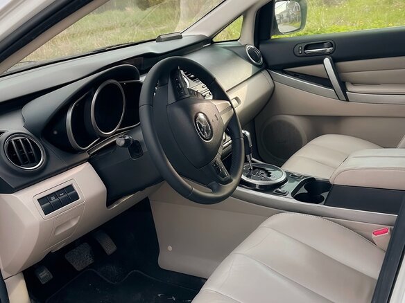 2010 Mazda CX-7 I Рестайлинг, белый, 1190000 рублей - вид 6