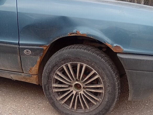 1988 Audi 80 IV (B3), зелёный, 120000 рублей - вид 6