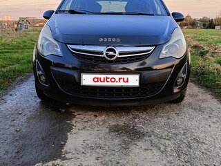 2012 Opel Corsa D Рестайлинг II, чёрный, 530000 рублей, вид 1