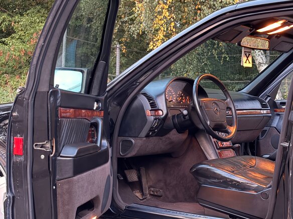 1994 Mercedes-Benz S-Класс 320 Long 5-speed III (W140), чёрный - вид 20
