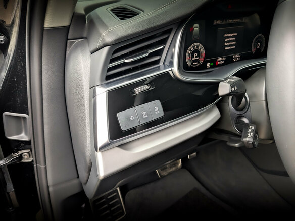 2023 Audi Q7 45 TFSI II (4M) Рестайлинг, чёрный, 6950000 рублей - вид 30