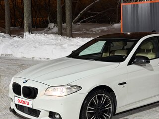 2013 BMW 5 серии 528i xDrive VI (F10/F11/F07) Рестайлинг, белый, 1900000 рублей, вид 1