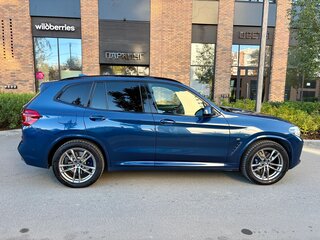 2019 BMW X3 30i xDrive III (G01), синий, 3950000 рублей, вид 4