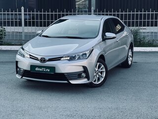 2016 Toyota Corolla XI (E160, E170, E180) Рестайлинг 1, серебристый, 1470000 рублей, вид 1