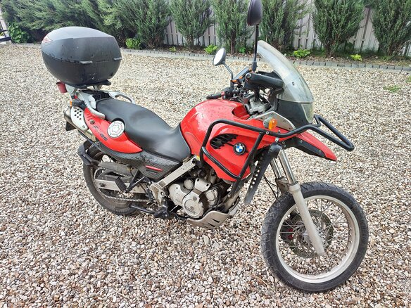 2000 BMW F 650 GS, красный, 360000 рублей