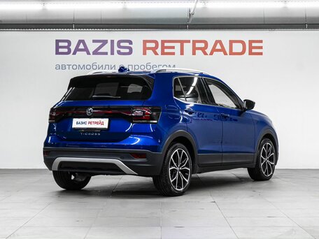 2020 Volkswagen T-Cross I, синий, 1739000 рублей, вид 5