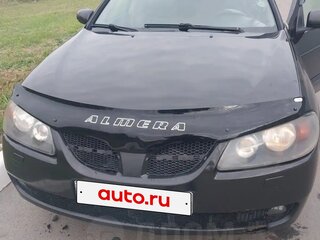 2005 Nissan Almera II (N16) Рестайлинг, чёрный, 350000 рублей, вид 2