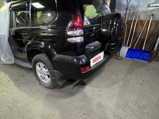2008 Toyota Land Cruiser Prado 5-speed 120 Series Рестайлинг, чёрный, 3500000 рублей, вид 3