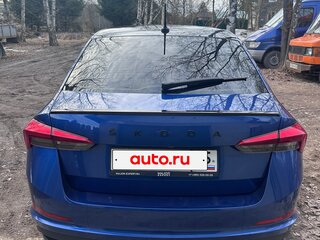 2021 Skoda Rapid II, синий, 2200000 рублей, вид 5