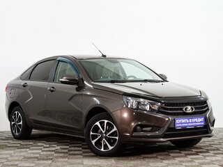2017 Lada (ВАЗ) Vesta I, коричневый, 769000 рублей, вид 1