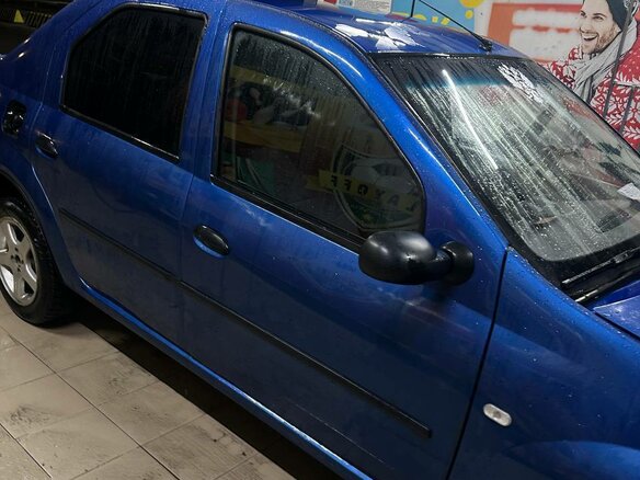 2006 Renault Logan I, синий, 200000 рублей - вид 11