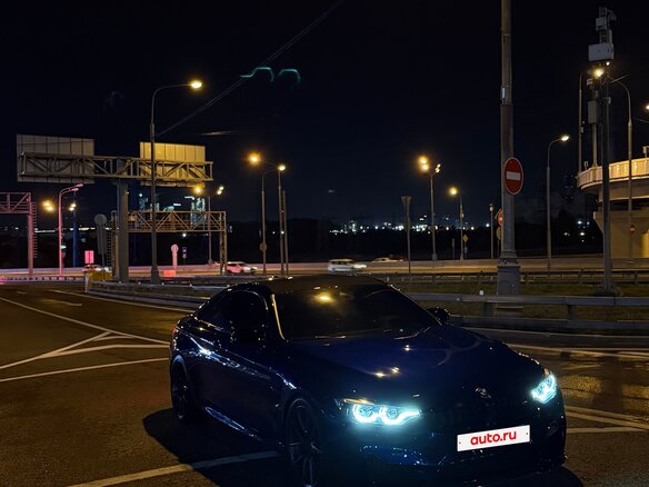2018 BMW M4 Competition Package F82/F83 Рестайлинг, синий - вид 6