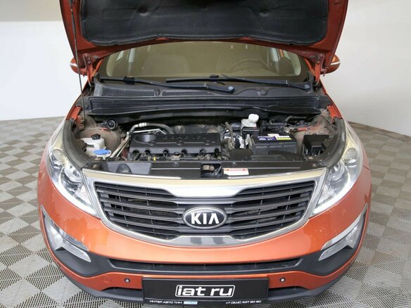 2013 Kia Sportage III, оранжевый - вид 10