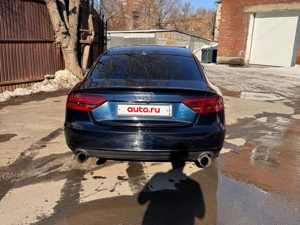 2010 Audi A5 I (8T), синий, 1290000 рублей - вид 4