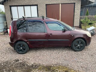 2010 Skoda Roomster I Рестайлинг, красный, 265000 рублей, вид 2