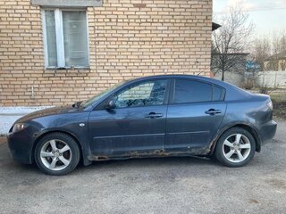 2006 Mazda 3 I (BK) Рестайлинг, серый, 495000 рублей, вид 3