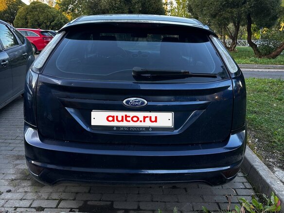 2010 Ford Focus II Рестайлинг, синий, 360000 рублей - вид 9