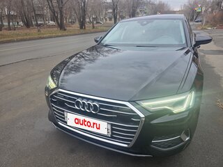 2020 Audi A6 45 TFSI V (C8), чёрный, 4300000 рублей, вид 1