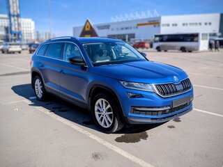 2019 Skoda Kodiaq I, синий, 3000000 рублей, вид 3