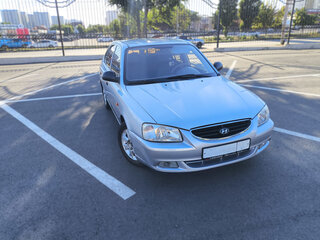 2007 Hyundai Accent ТагАЗ II, серебристый, 710000 рублей, вид 1