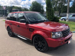 2006 Land Rover Range Rover Sport Supercharged I, красный, 750000 рублей, вид 5