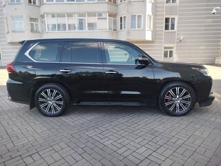 2018 Lexus LX 570 III Рестайлинг 2, чёрный, 9000000 рублей, вид 2