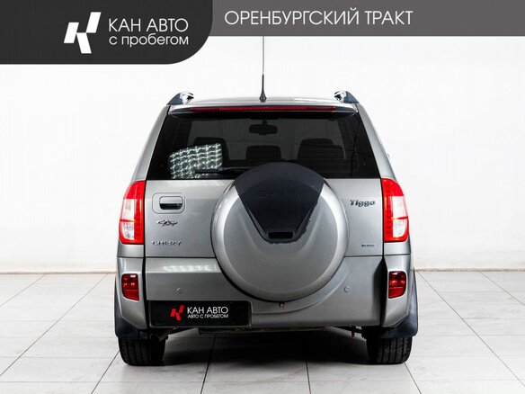 2013 Chery Tiggo (T11) I Рестайлинг (FL), серый - вид 3
