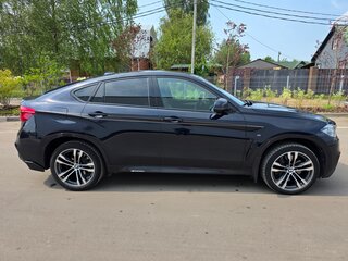 2017 BMW X6 M50d II (F16), синий, 4190000 рублей, вид 4