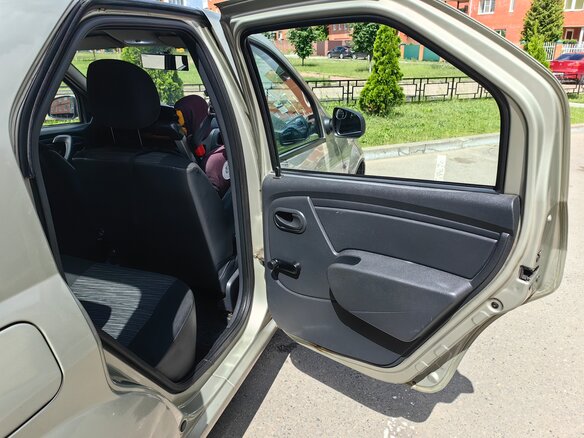 2012 Renault Logan I Рестайлинг, бежевый, 415000 рублей - вид 22