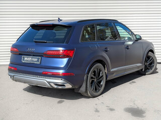 2023 Audi Q7 45 TDI II (4M) Рестайлинг, синий, 8420000 рублей, вид 5