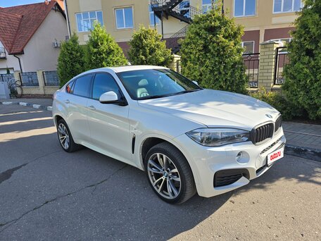 2017 BMW X6 40d II (F16), белый, 4250000 рублей, вид 3