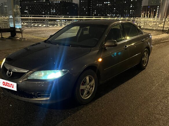 2006 Mazda 6 I (GG) Рестайлинг, серый, 245000 рублей - вид 1
