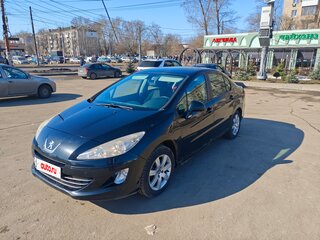 2012 Peugeot 408 I, чёрный, 640000 рублей, вид 1