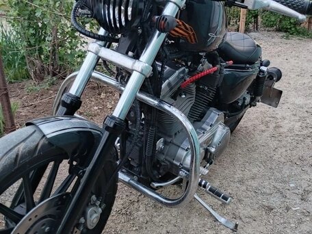 2006 Harley-Davidson Sportster 883, чёрный, 750000 рублей, вид 2